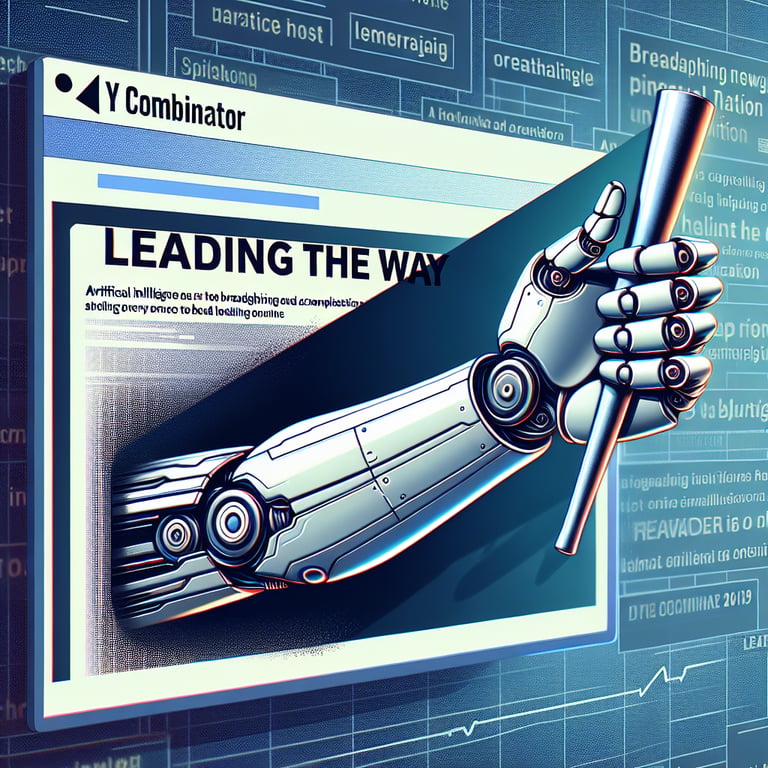 AI Takes the Lead: Breaking News from Y Combinator!