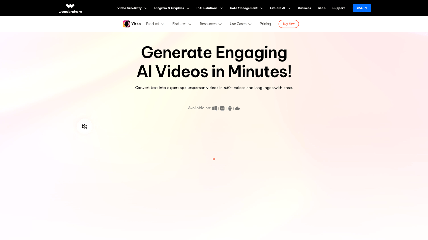 Thumbnail image for Wondershare Virbo