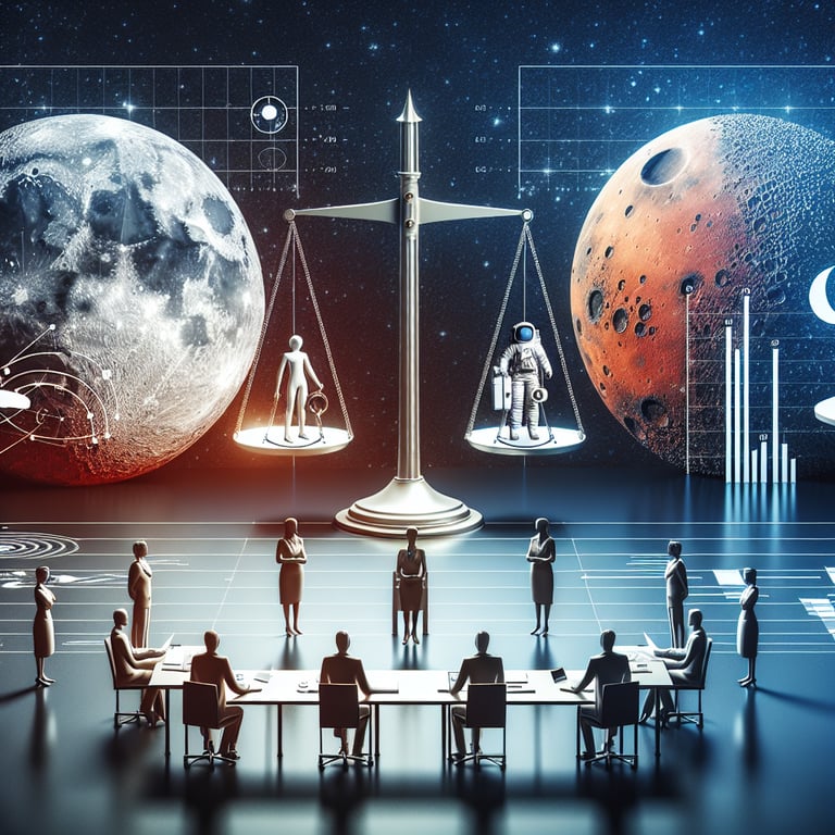 To the Moon and Back: NASA's Artemis Plans Spark Lunar vs. Mars Debate