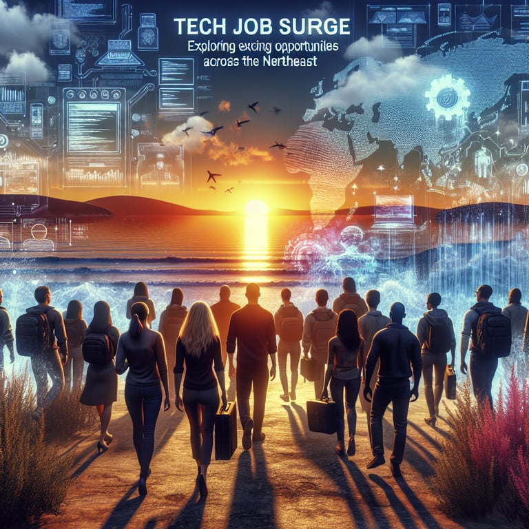 Tech Job Surge: Exploring 19 Exciting Opportunities Across the Northeast