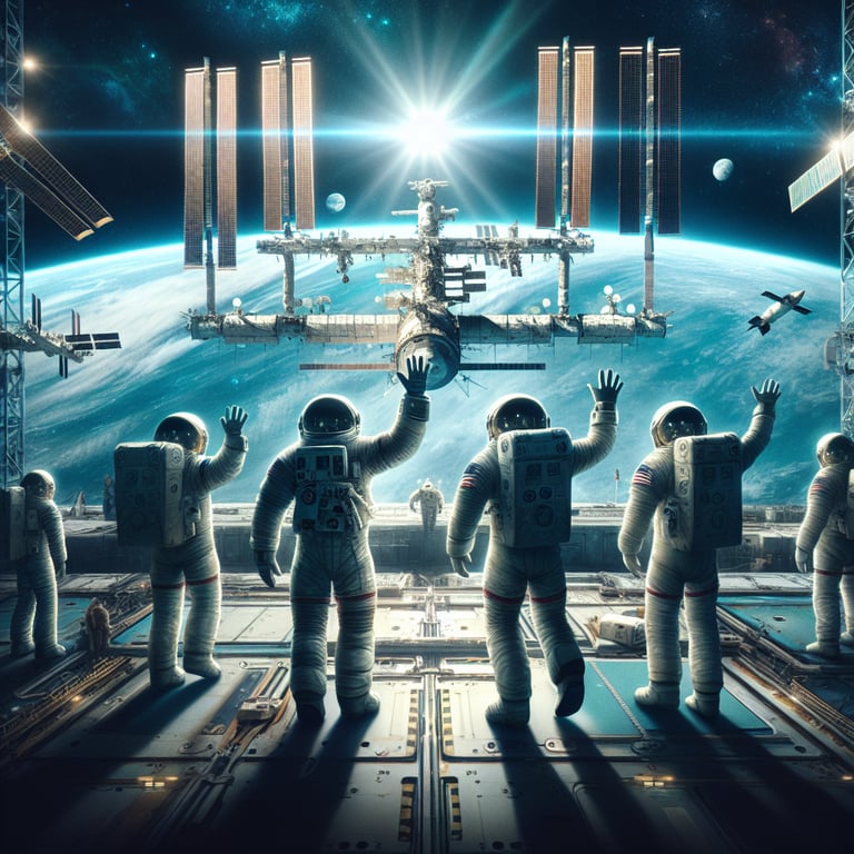 NASA's Crew-10 Astronauts Bid Farewell to ISS After a Stellar Five-Month Mission