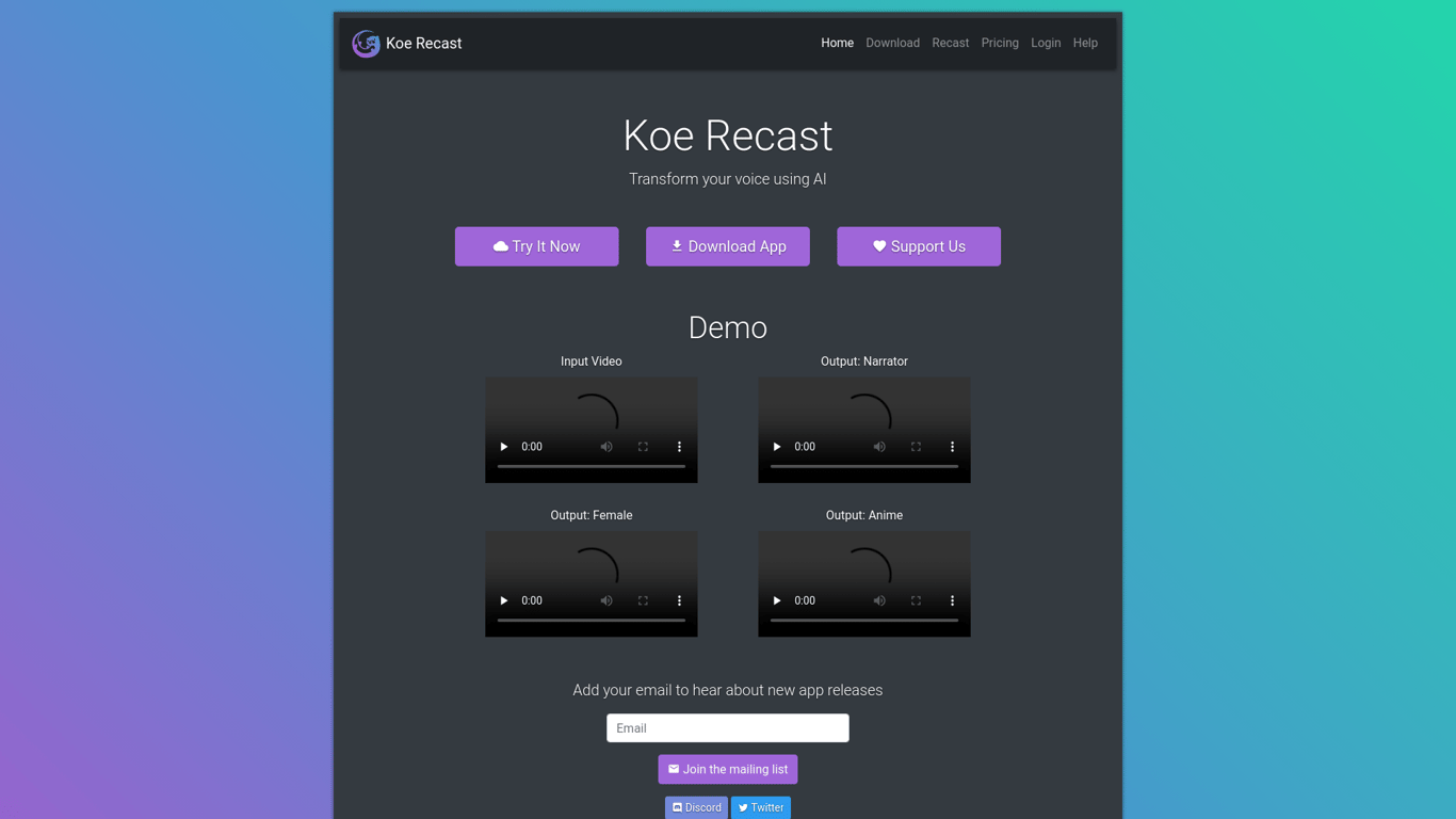 Koe Recast