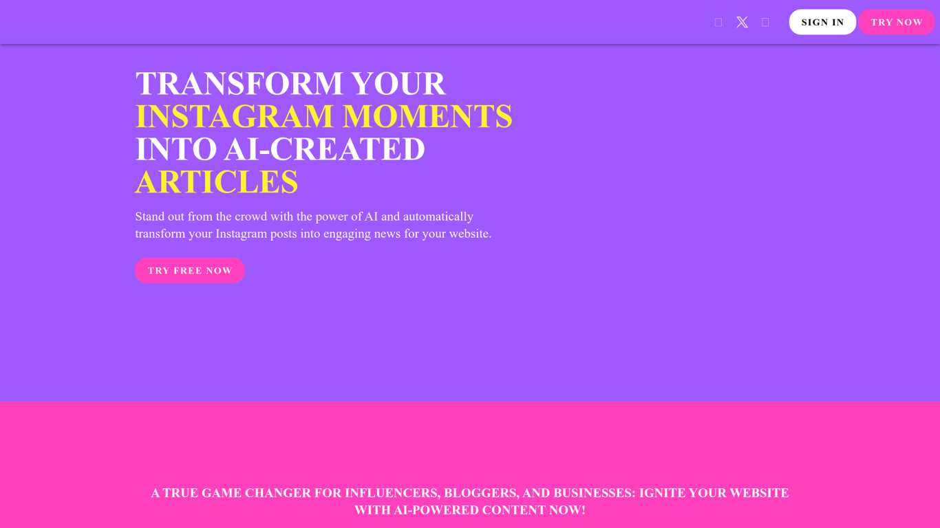 InstaNews.ai