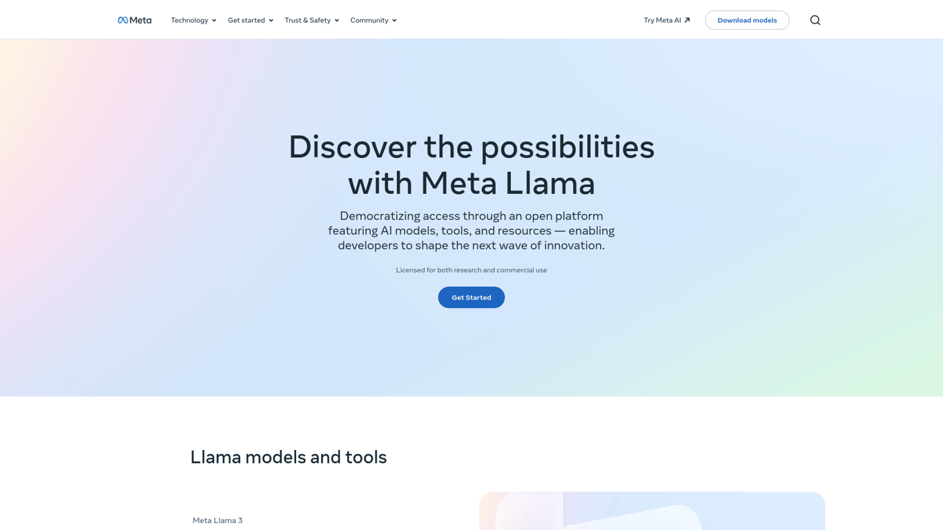 Llama2 by Meta