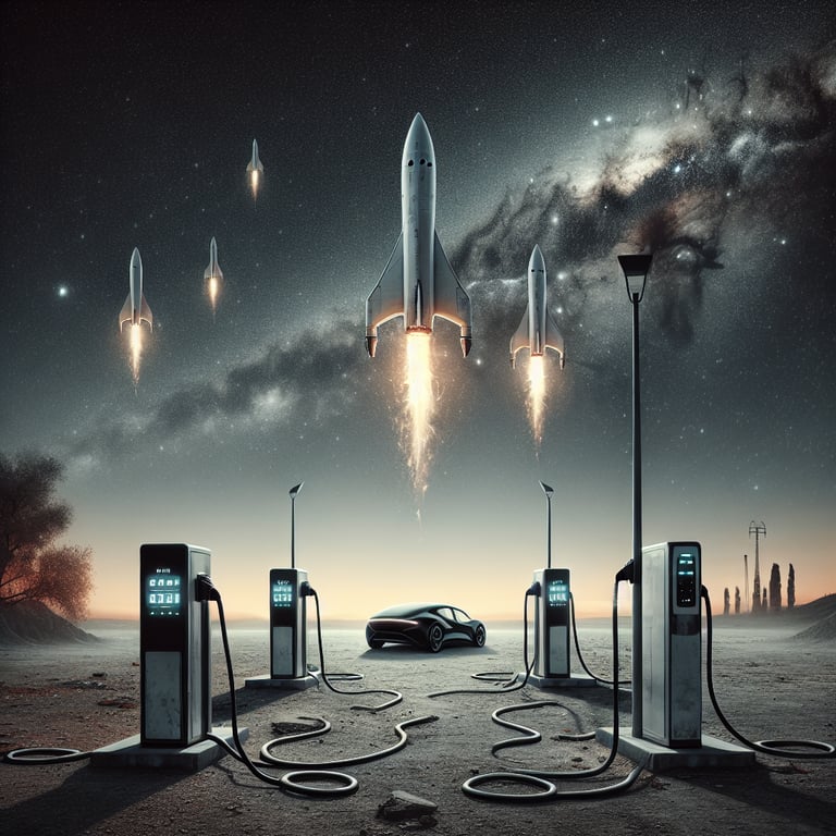 Tesla Rockets While EV Chargers Struggle: What Happened in December 2024?