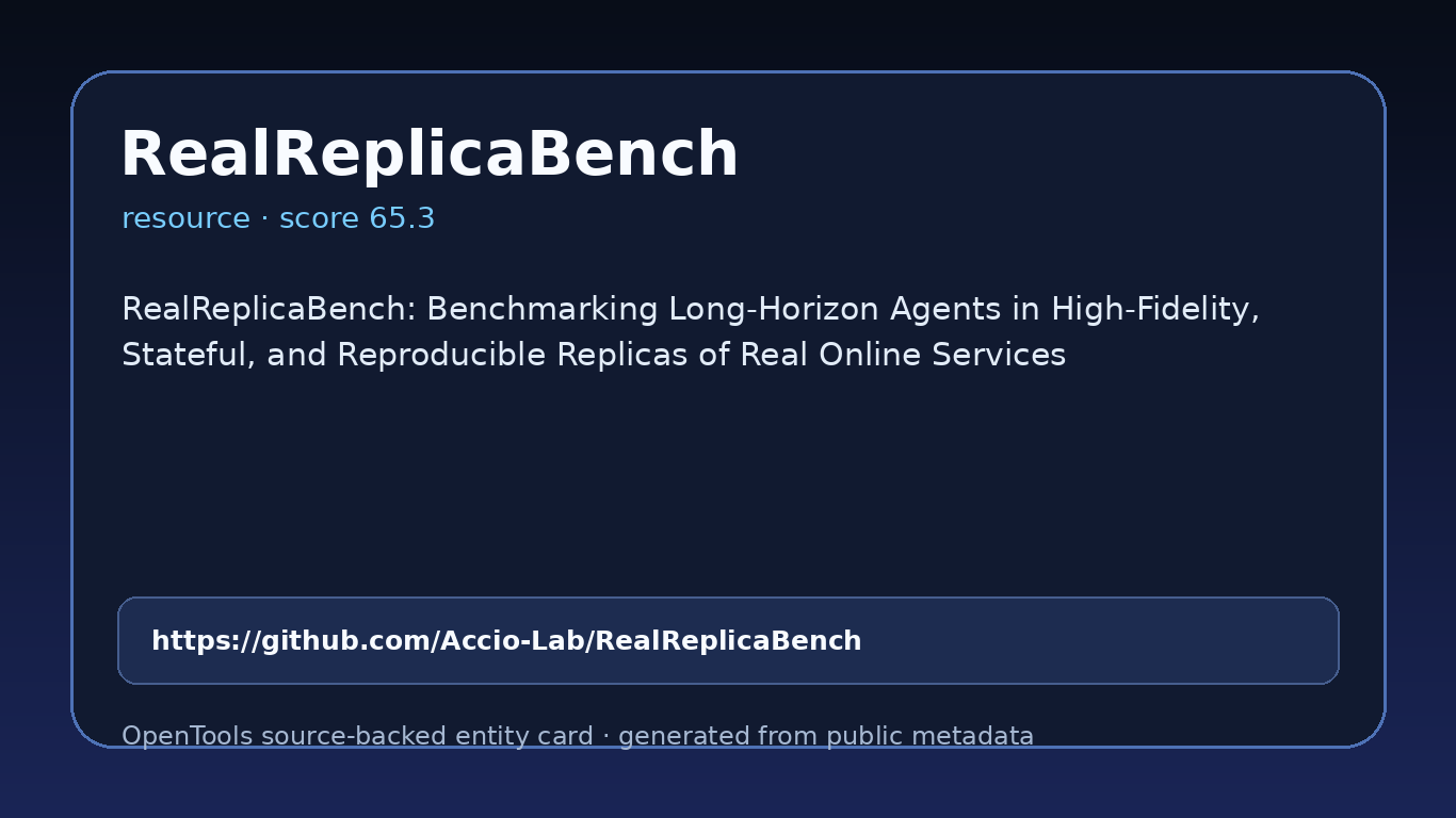 RealReplicaBench