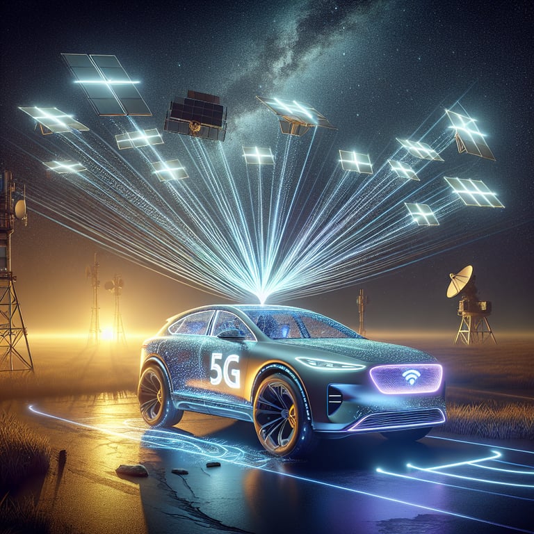 Univity's VLEO Satellite Push: 5G to the Cars, Not Phones