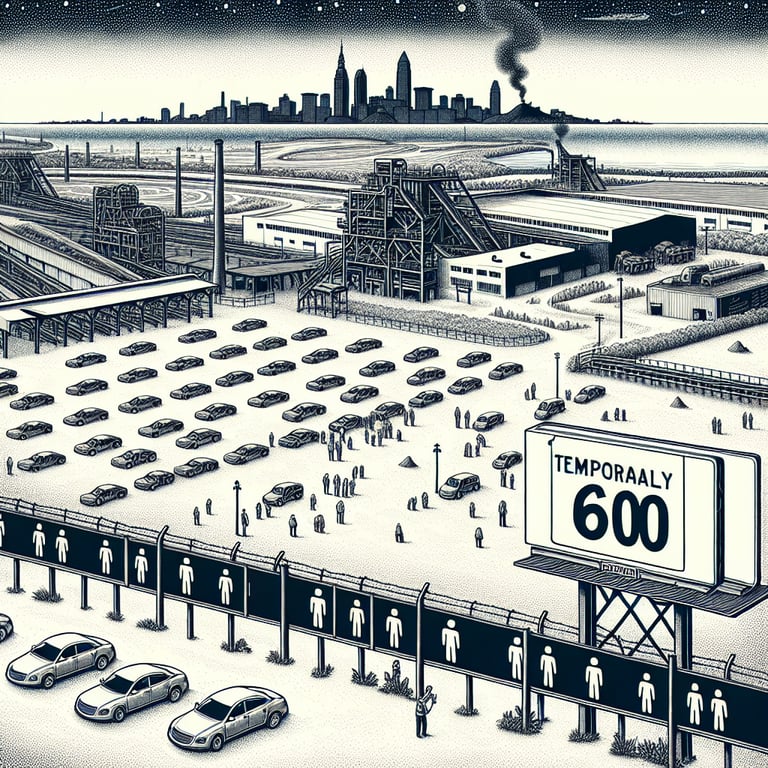 Cleveland-Cliffs to Temporarily Lay Off 600 Workers Amid Sluggish Auto Production