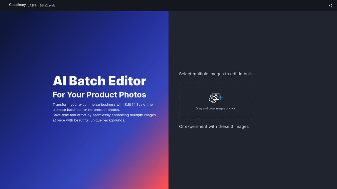 Edit At Scale