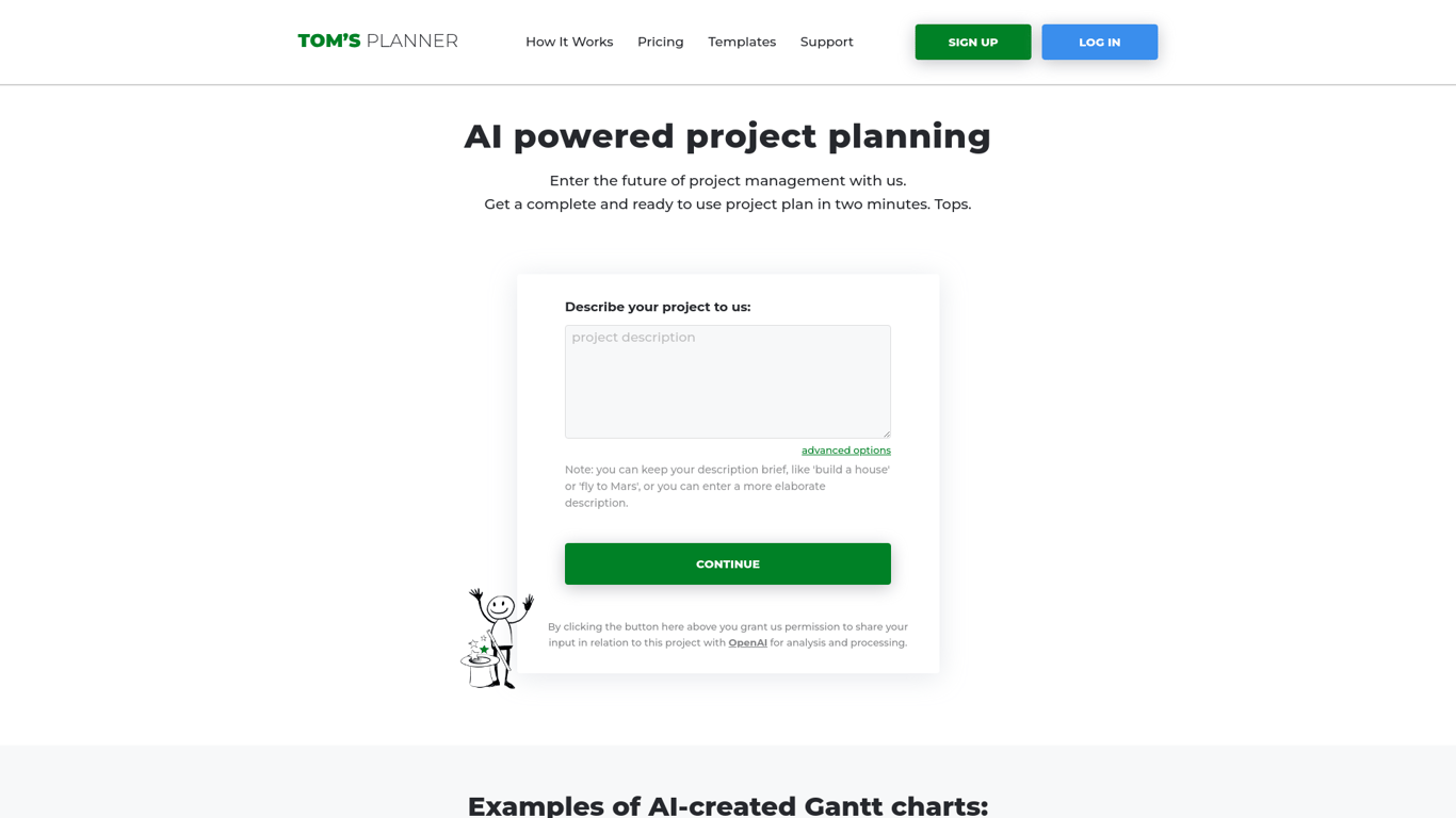 Tomsplanner