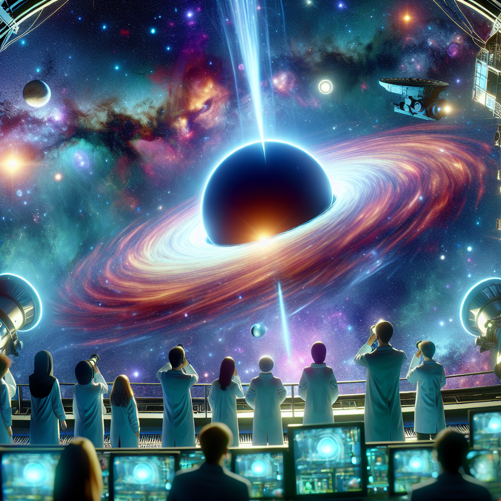 Astronomers Baffled by 90-Degree Tilted Black Hole!