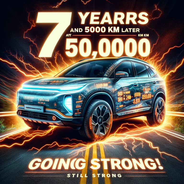 Tesla Model X Shocks the World: 7 Years and 500,000 Kilometers Later, Still Going Strong!