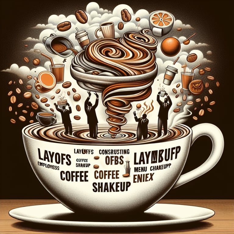 Starbucks Brewing Up Controversy: Layoffs and Menu Shakeup