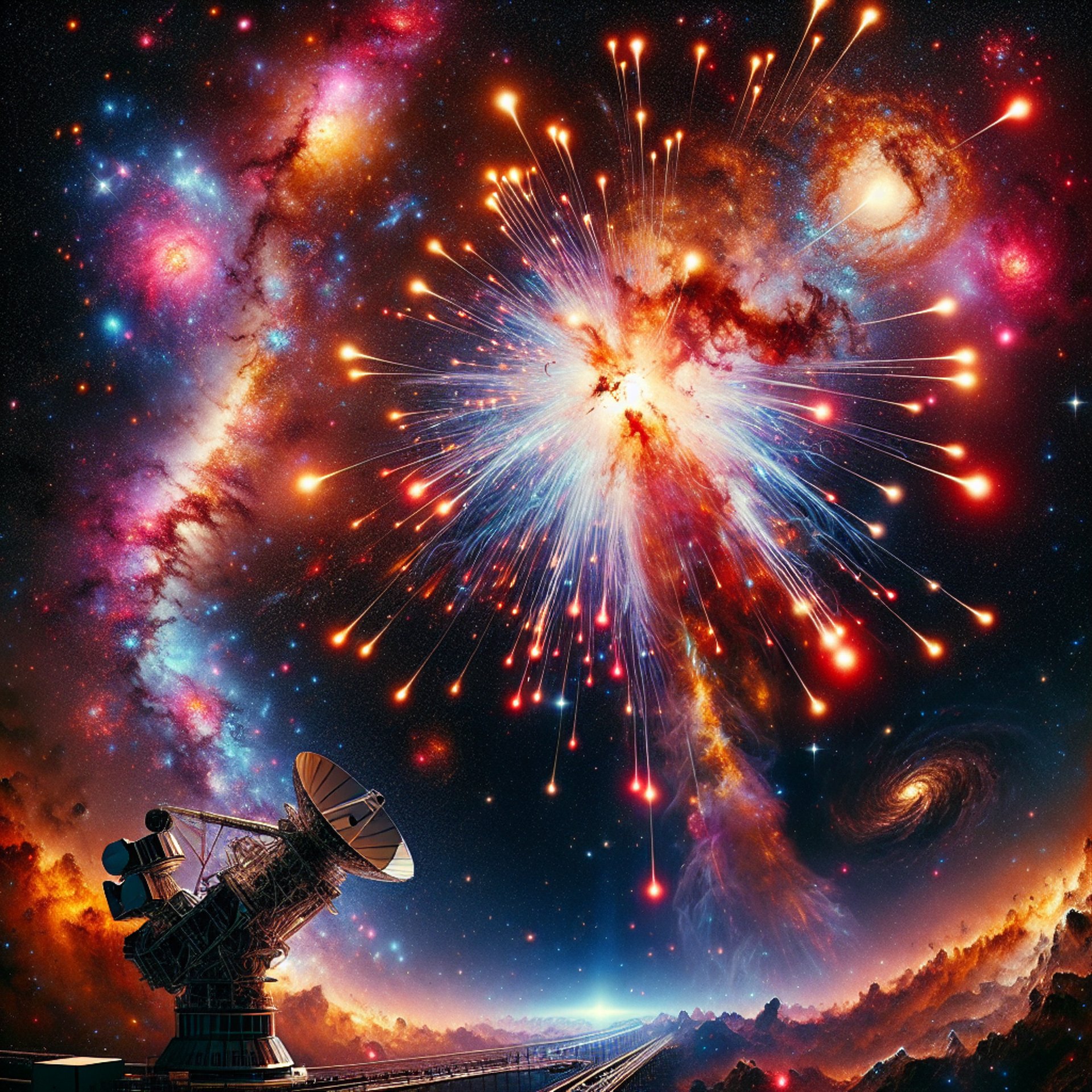 Cosmic Fireworks: Hubble Captures Stunning Star Self-Destruction