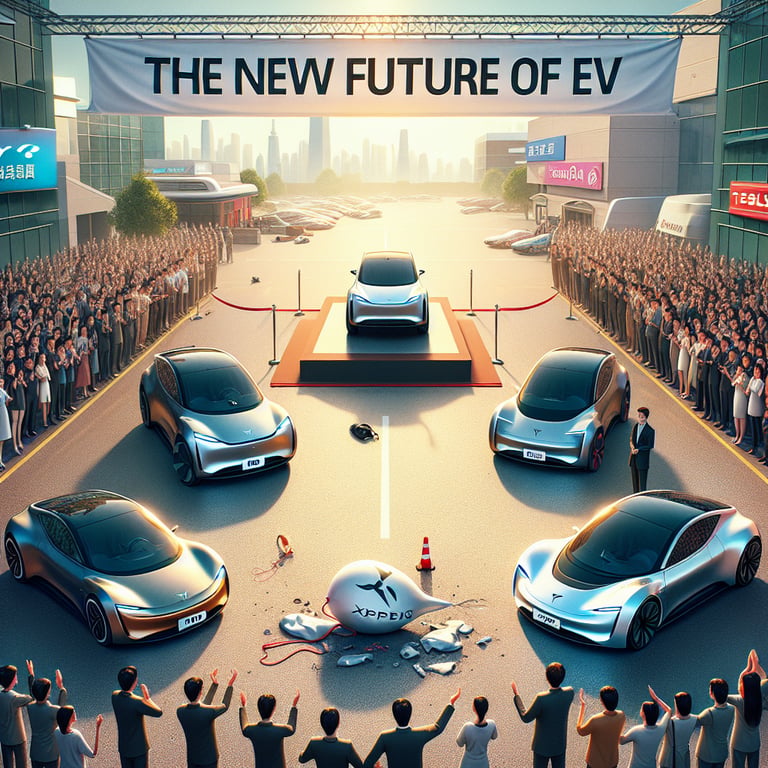 The Car That Could Sink Tesla: Chinese EV Giants BYD, NIO, and XPeng Take the Wheel in 2025