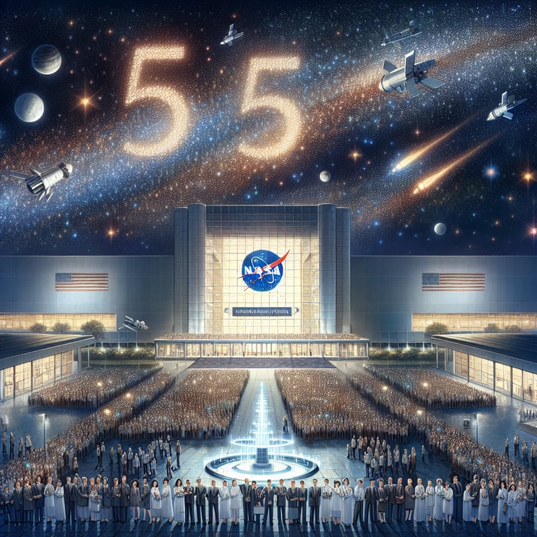 NASA Hosts Starry Celebration: 65th Anniversary at Marshall Space Flight Center