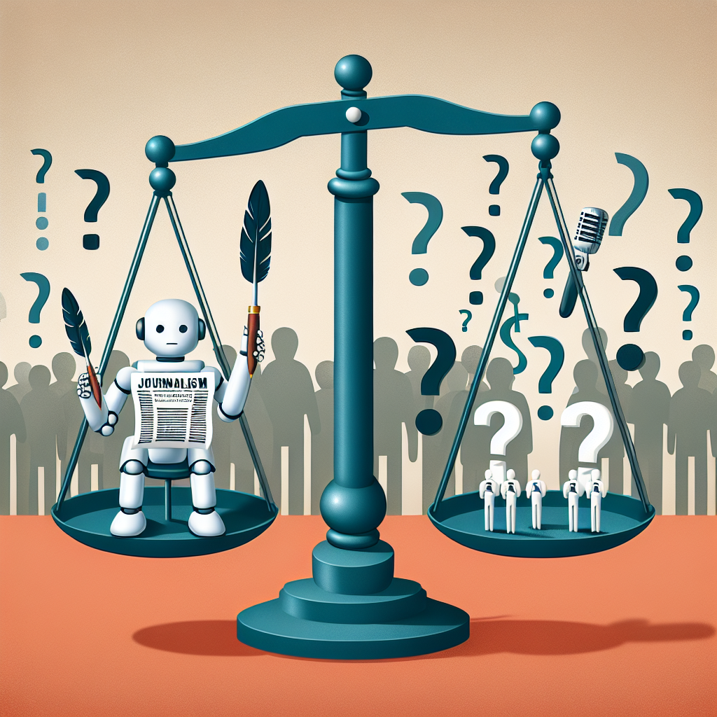 Can AI Keep Up with Journalistic Standards? The Ethical Debate Unfolds