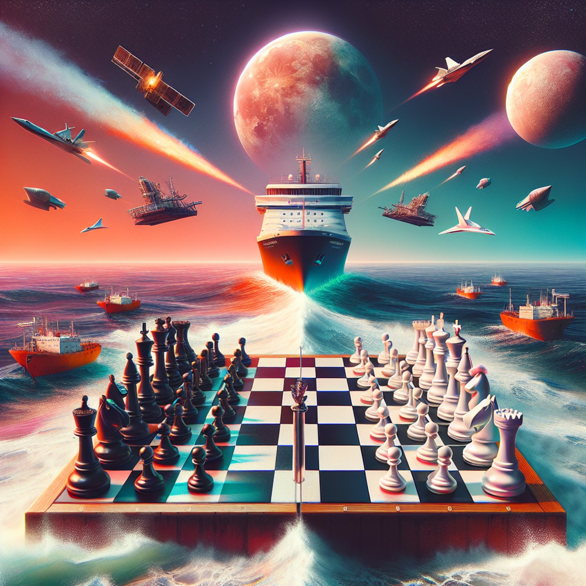 Tensions in the Strait: Trump's Bold Threats & NASA's Lunar Leap