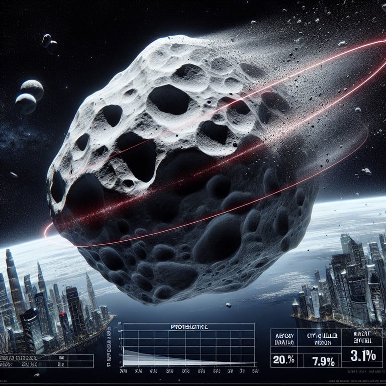 Asteroid 2024 YR4: The 'City Killer' with a 3.1% Earth Impact Chance