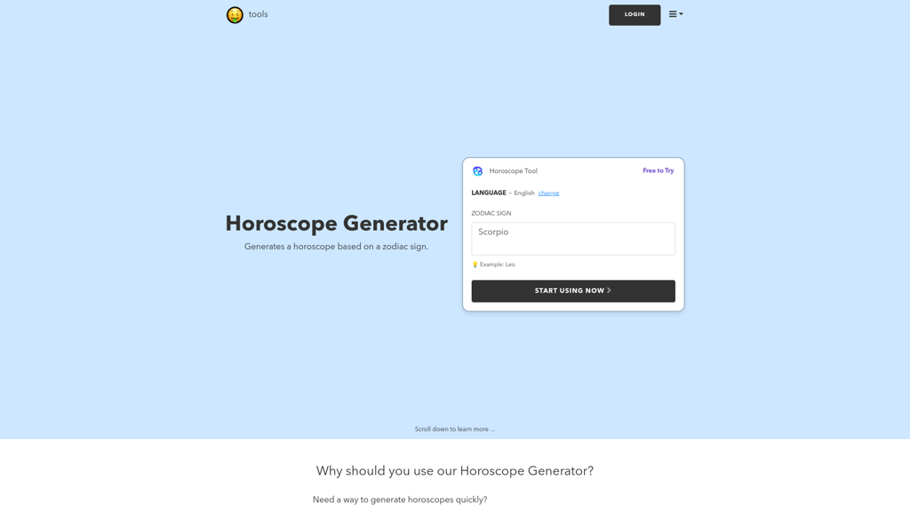 Thumbnail image for Horoscope  Generator | nichesss