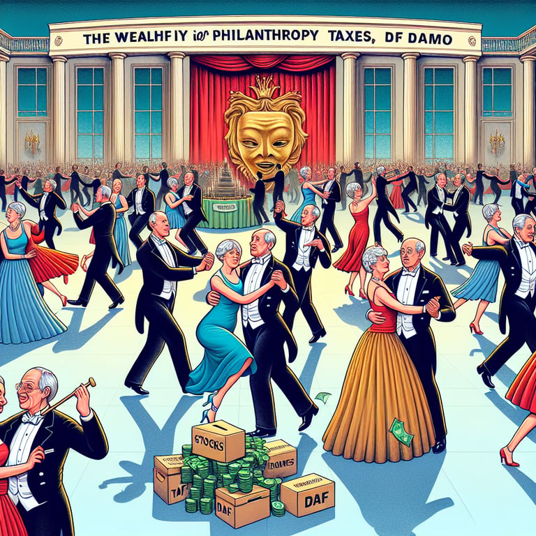 The Wealthy Philanthropy Tango: Stocks, Taxes, and DAF Drama
