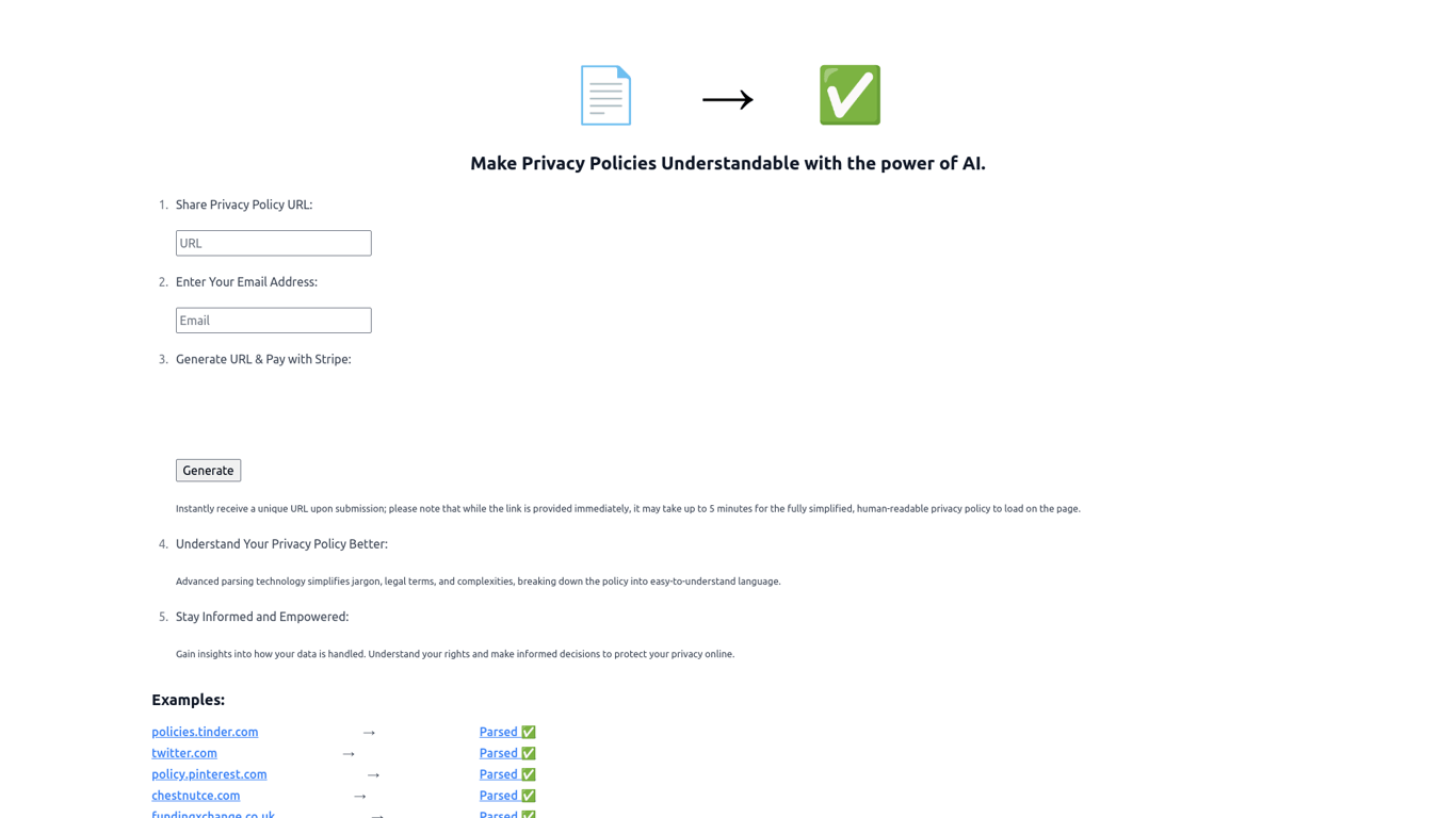 Parsepolicy