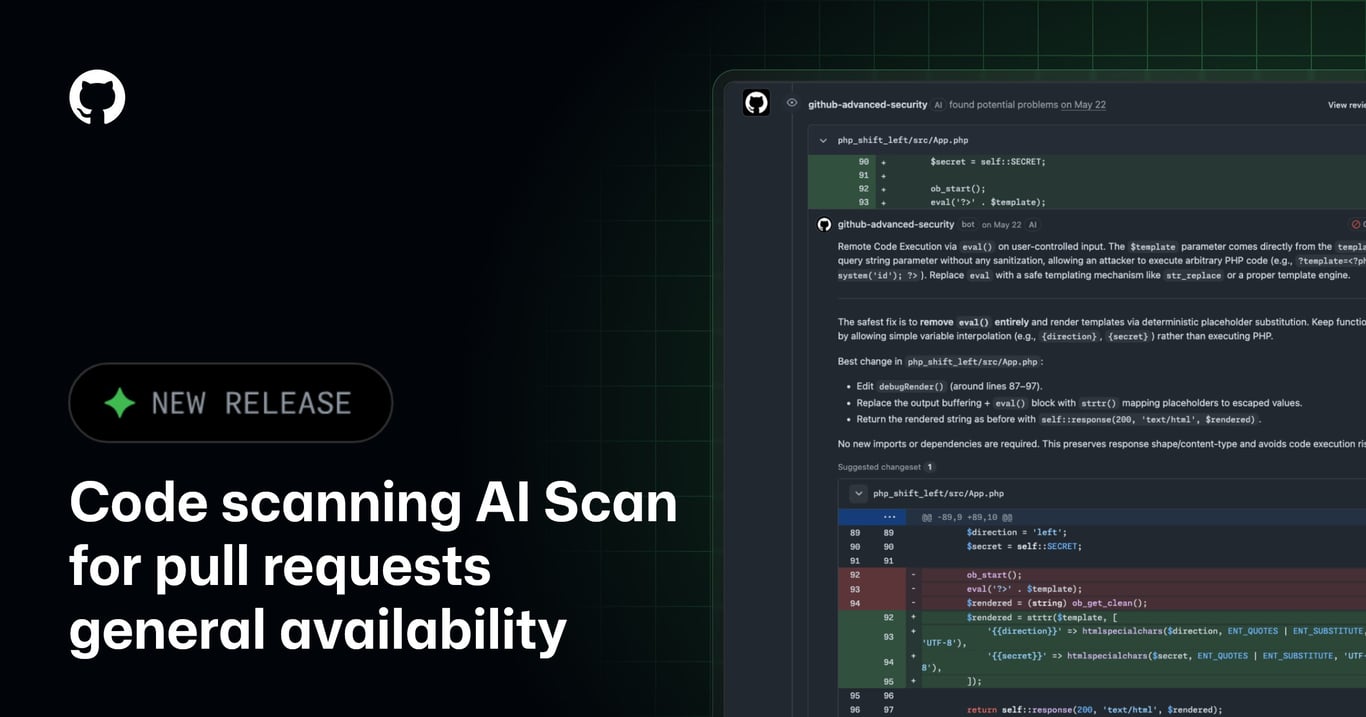 GitHub AI Scan is now generally available — but its findings cannot block merges