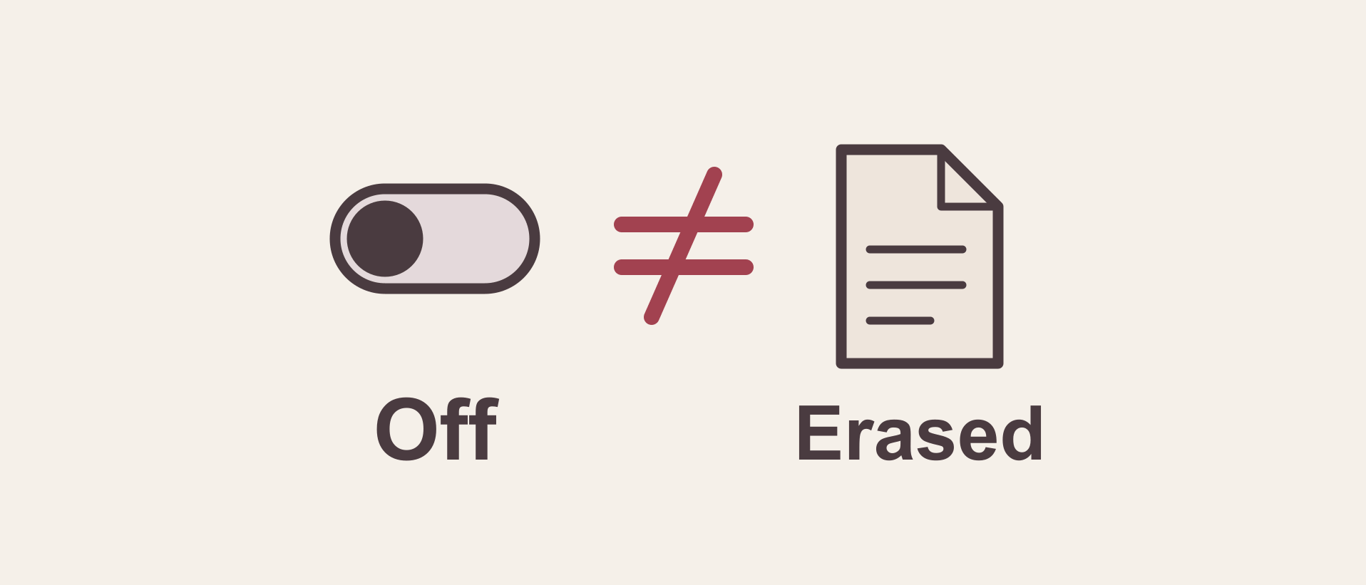 Even Realities separates personalization controls from deleting stored records