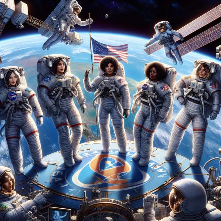 NASA's 5th All-Female Spacewalk: A Giant Leap for Women in Space