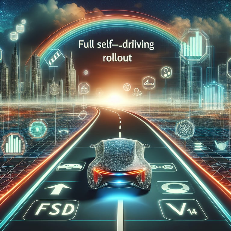 Tesla Expands Full Self-Driving Rollout: Wider Roads Ahead for FSD v14