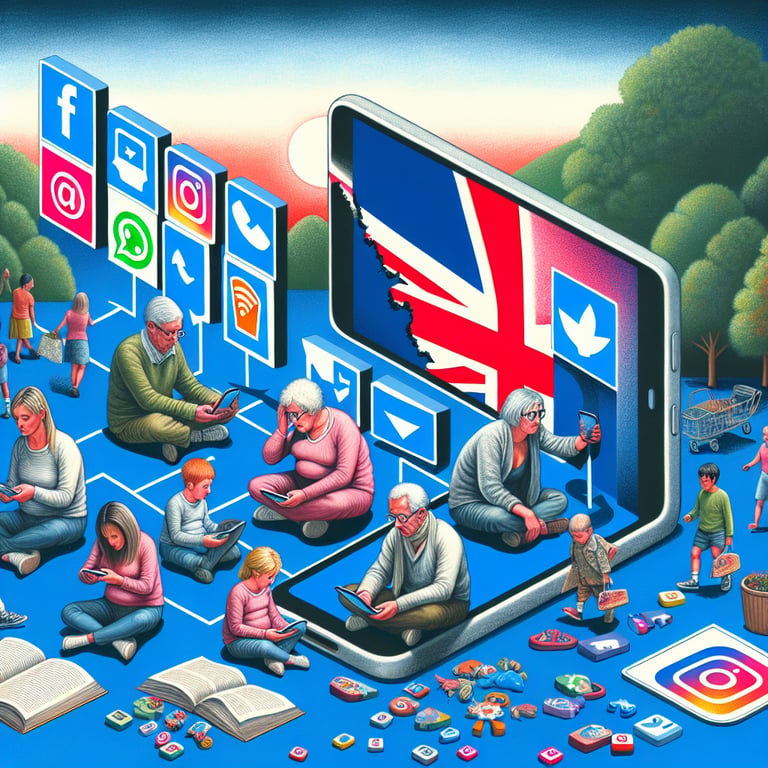 UK Social Media Shake-Up: Adults Posting Less on X