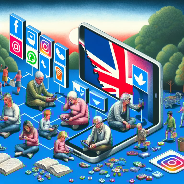 UK Social Media Shake-Up: Adults Posting Less on X