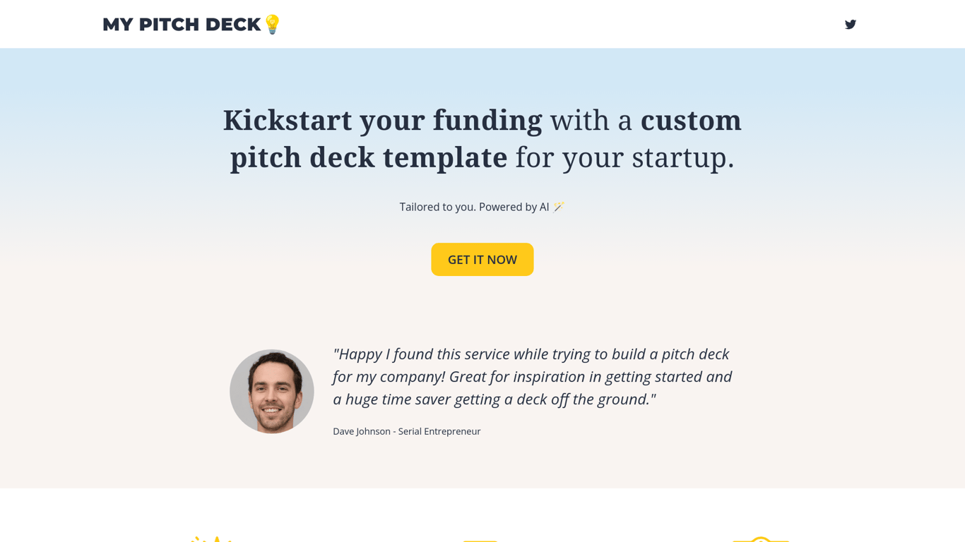 MY PITCH DECK