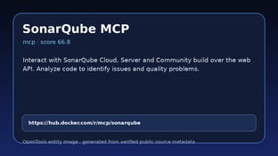 SonarQube MCP Server icon