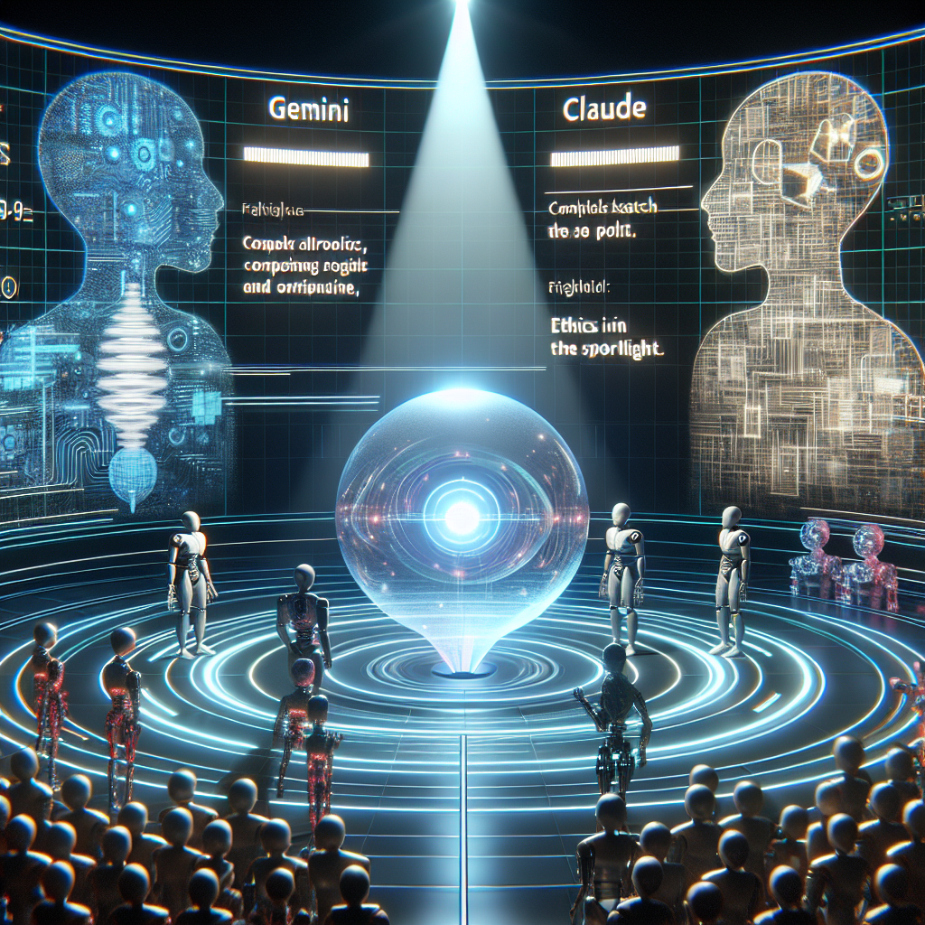 Google's Gemini AI Vs. Claude: Ethics in the Spotlight!