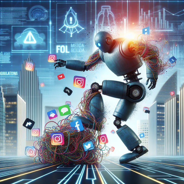 Meta Stumbles with AI-Generated Social Media Accounts: What Went Wrong?
