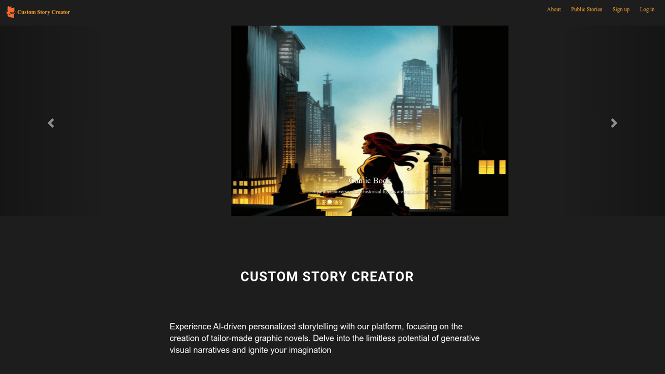 Custom Story Creator