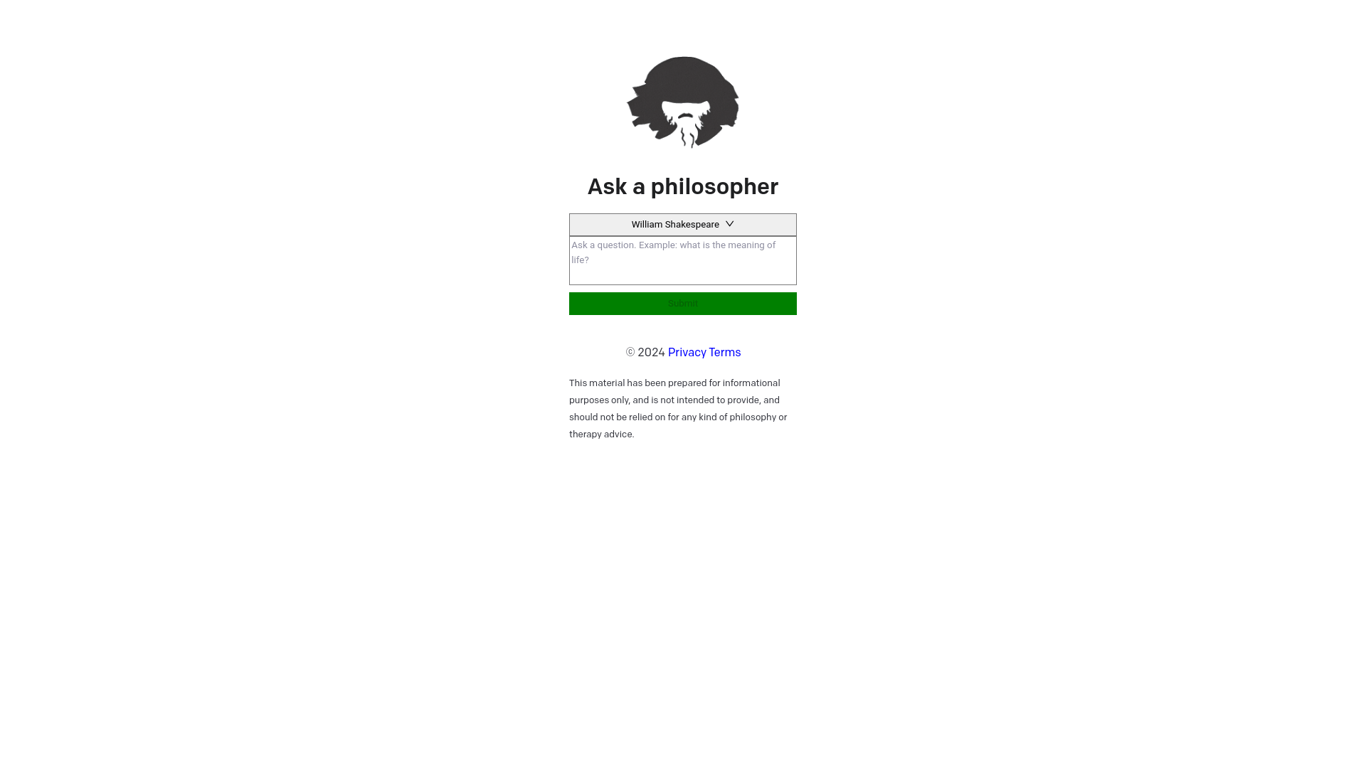 Ask a Philosopher