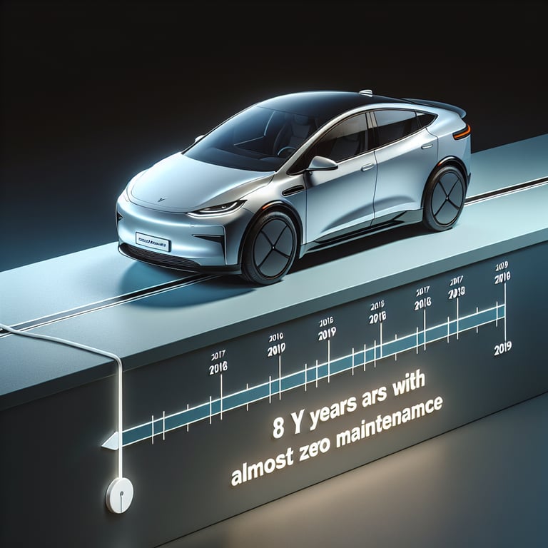 Tesla Model 3 Defies Expectations: 8 Years with Almost Zero Maintenance!