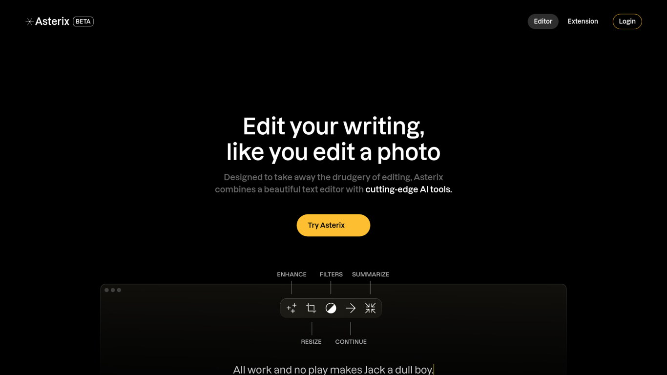 Asterix Writer
