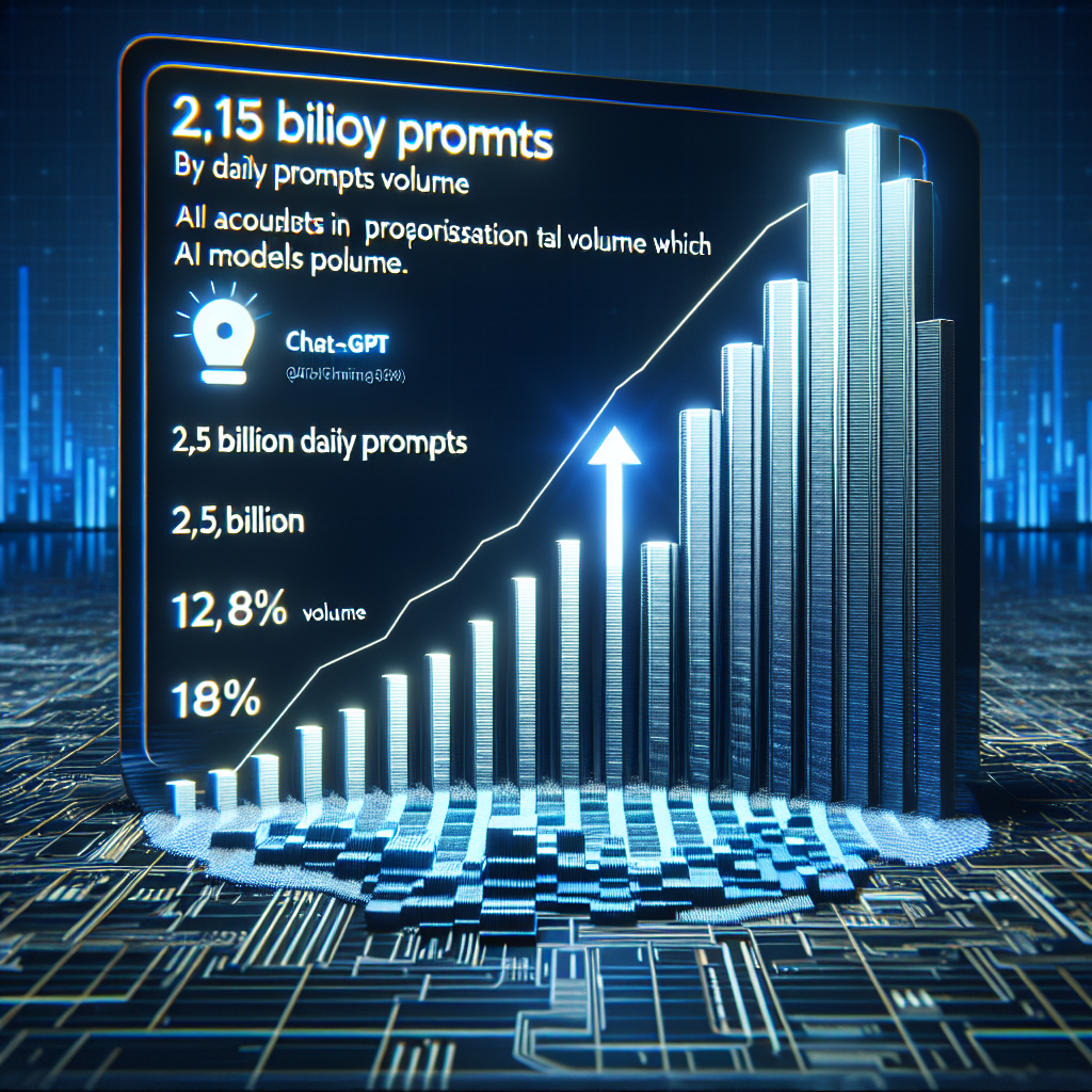 ChatGPT Surges to 2.5 Billion Daily Prompts, Capturing 18% of Google's Volume
