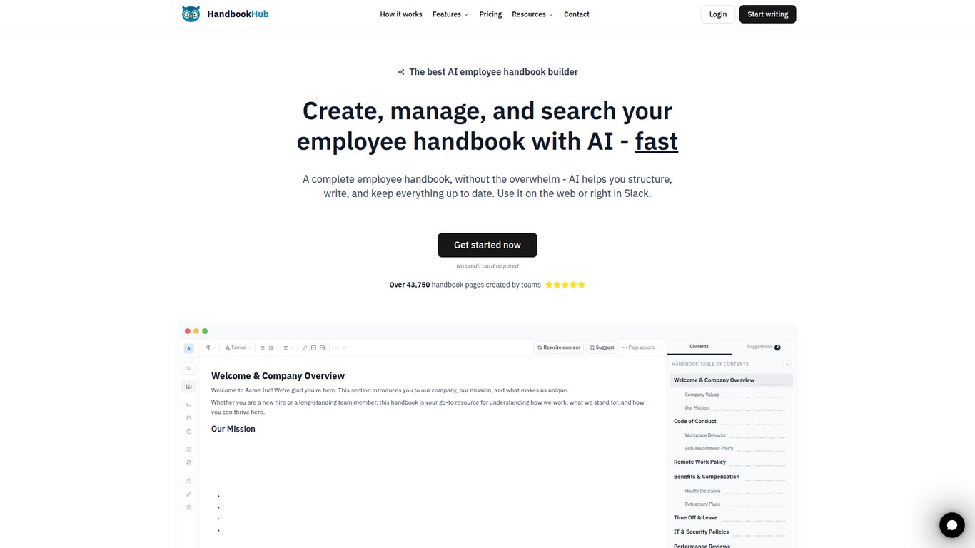 HandbookHub