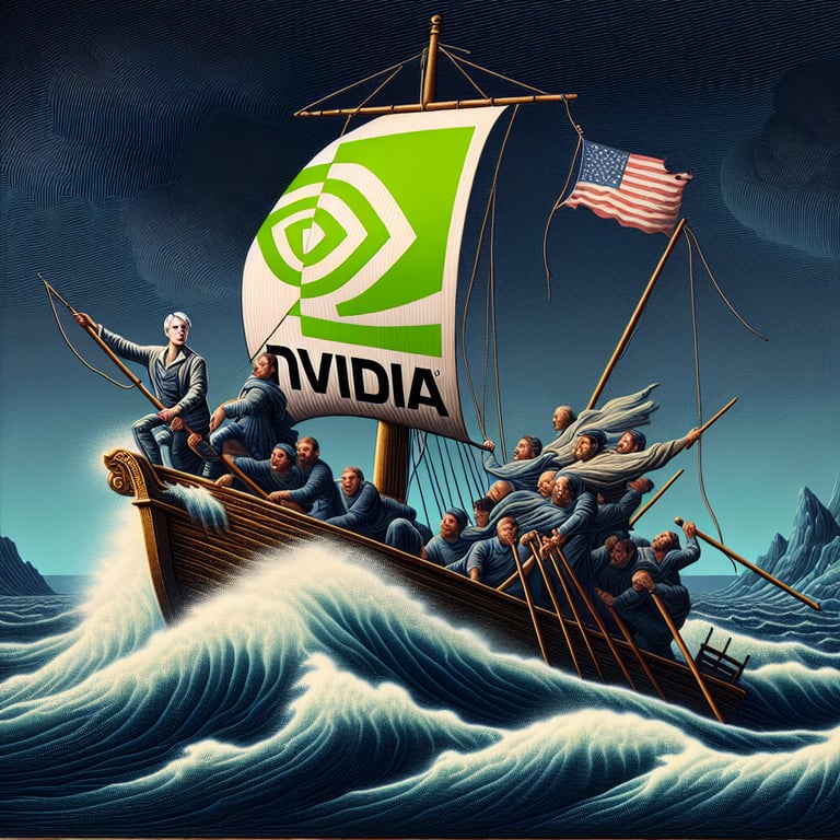 Jensen Huang Sounds the Alarm: Nvidia Faces Rough Waters in China due to US Export Controls