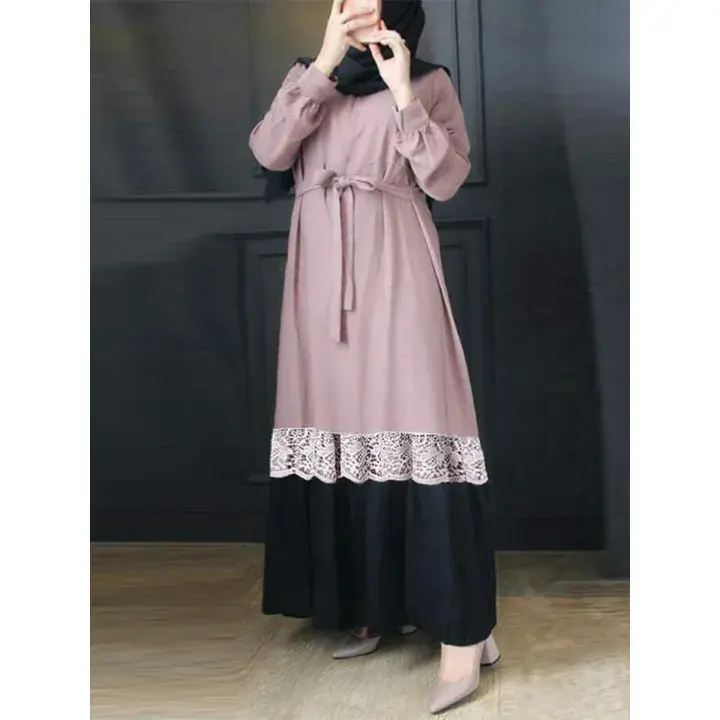 Lass Afgani Borkha - Black/Nude