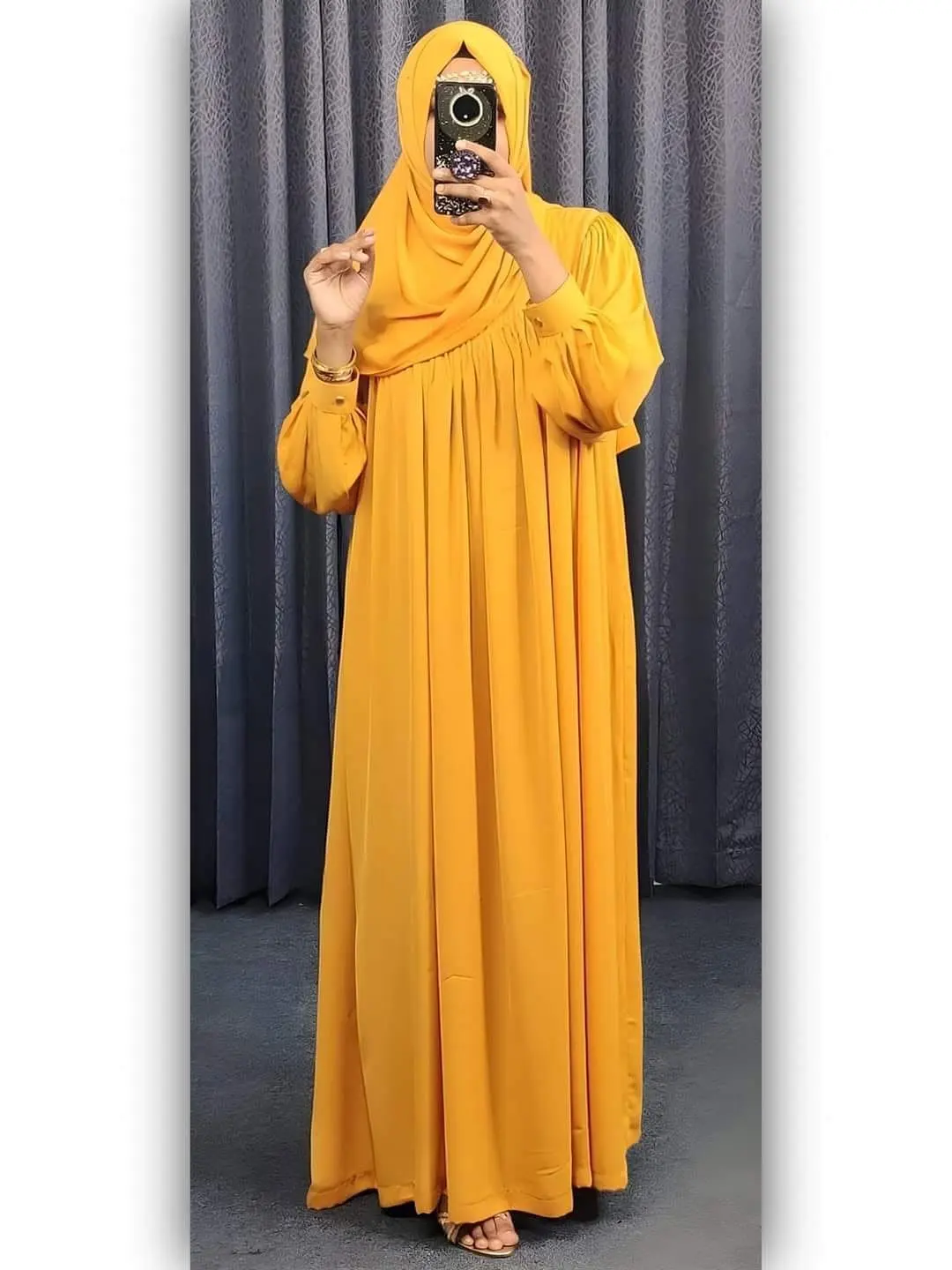 Anjar Borkha V2 - Yellow