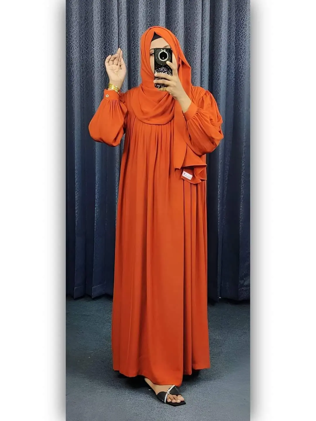Anjar Borkha V2 - Orange