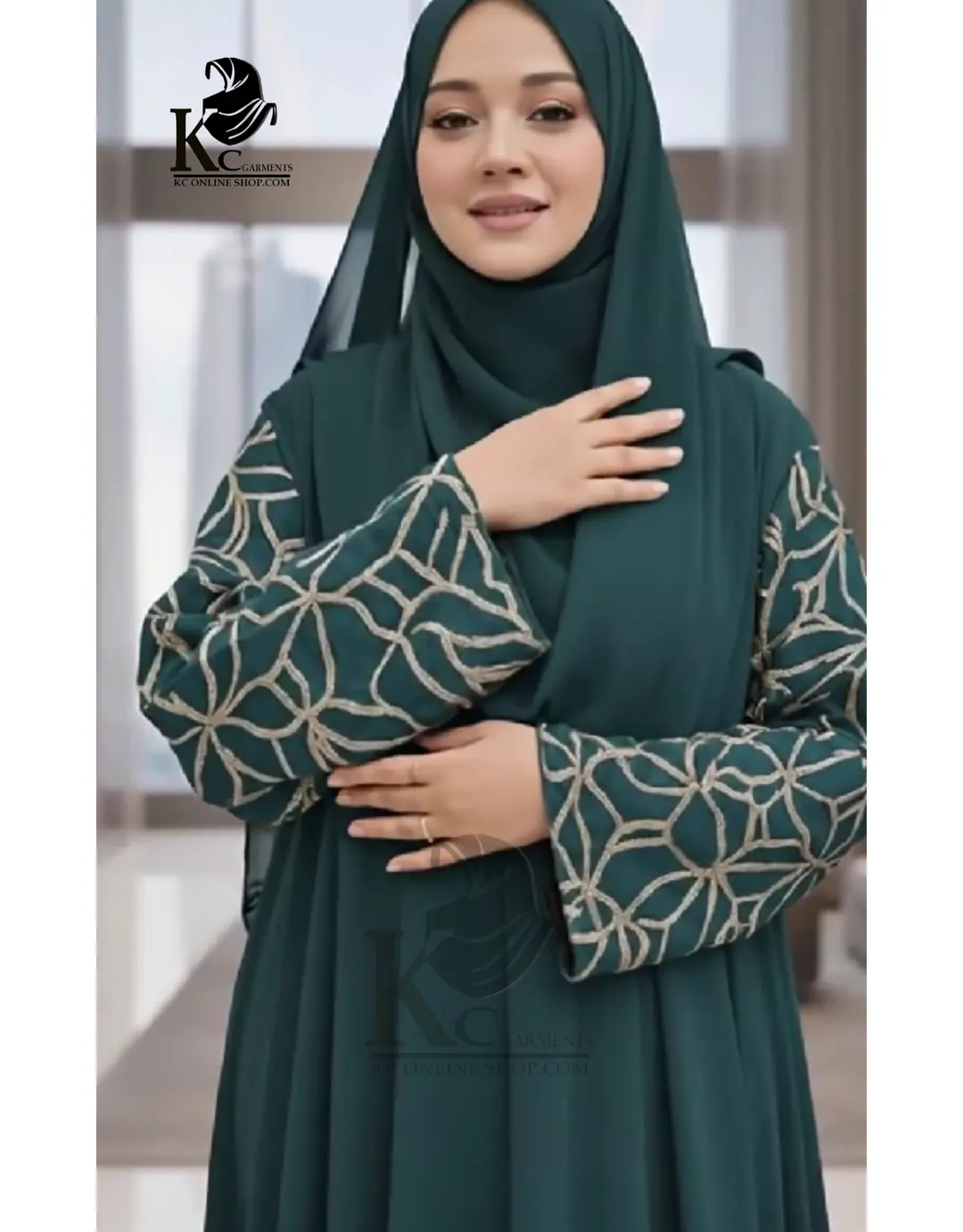 Maisara Embroidery Borkha