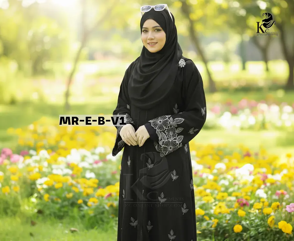 Mariya Embroidery Borkha | মারিয়া এমব্রয়ডারি বোরখা