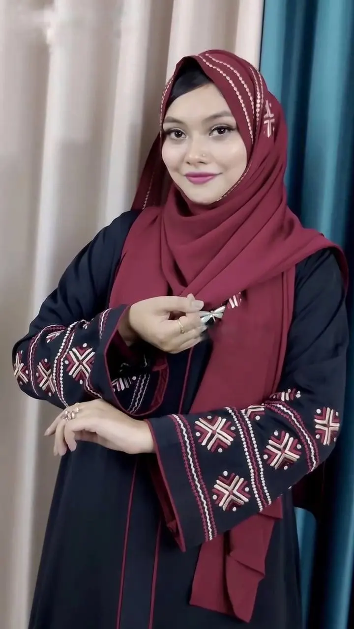 Kulsum Embroidery Borkha