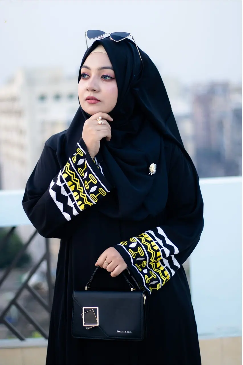 Saima Embroidery Borkha